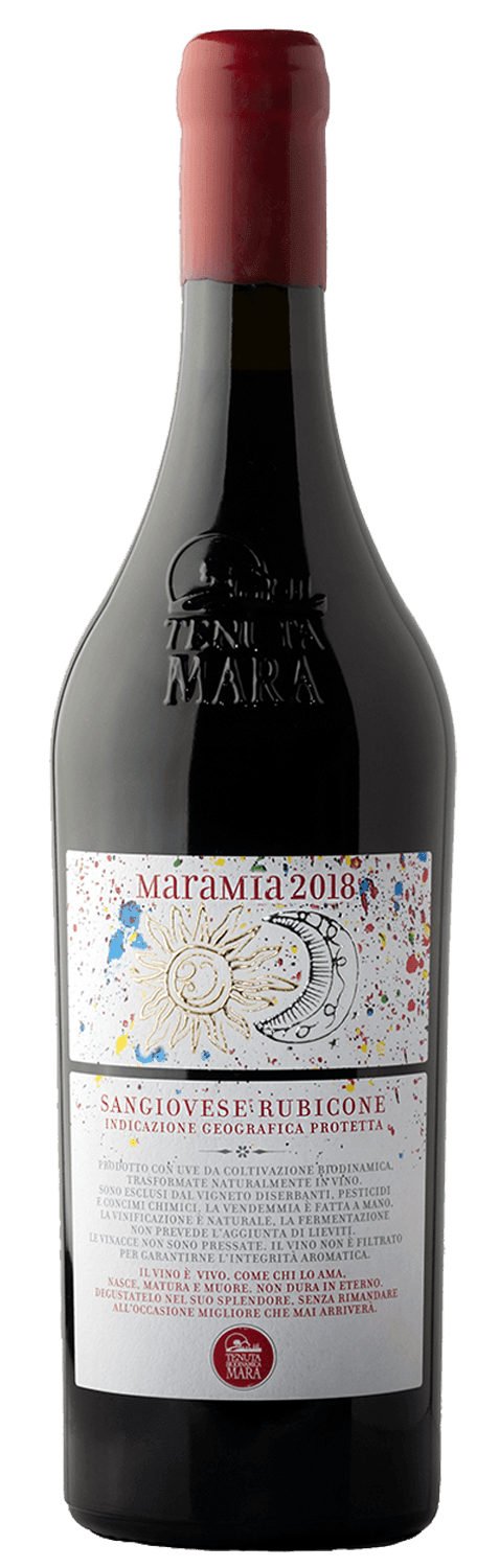 Italian Wine - Rubicone Sangiovese IGT “MARAMIA” Tenuta Mara 2016 - Guidi Wines